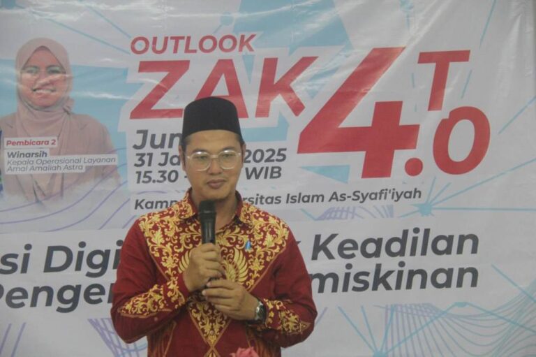 Outlook Zakat 4.0 dengan tema "Inovasi Digital untuk Keadilan dan Pengentasan Kemiskinan"