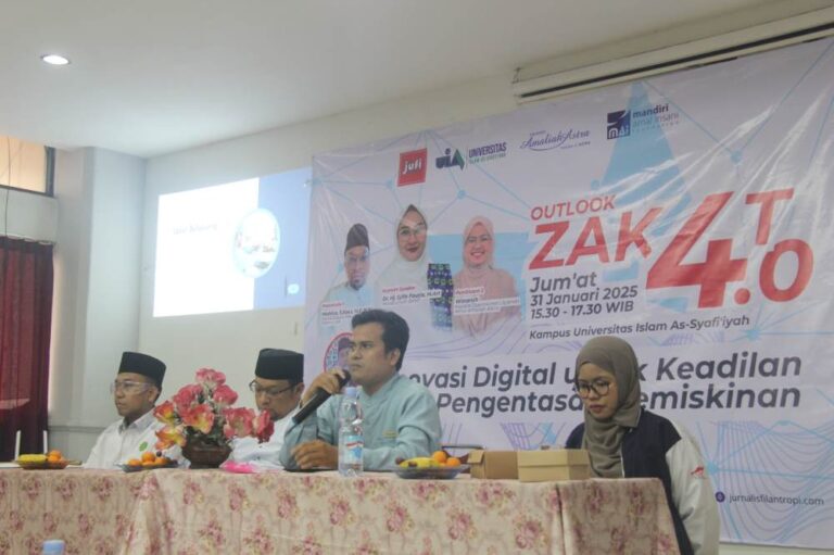 Outlook Zakat yang diselenggarakan Jurnalis Filantropi Indonesia (Jufi)