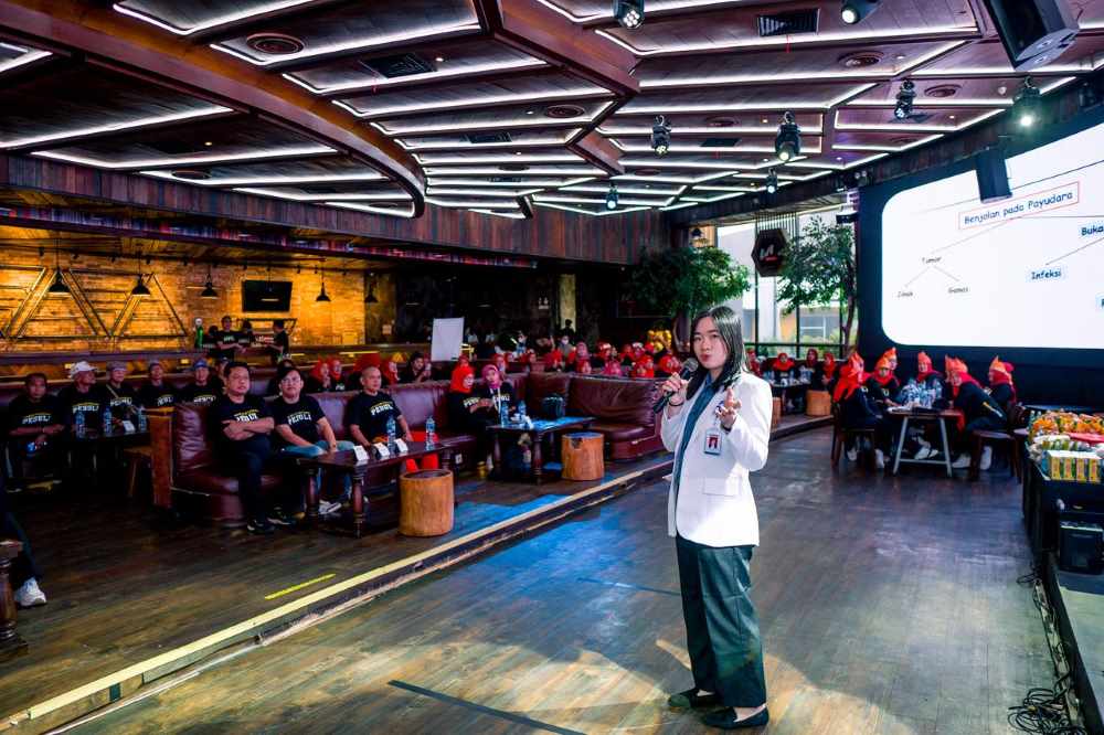 Talkshow kesehatan ini untuk memahami tentang kanker payudara dan menekan kejadian stadium lanjut