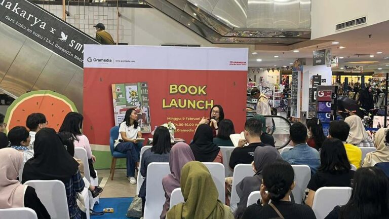 Gramedia menggelar acara peluncuran buku terbaru karya dr. Andreas Kurniawan, Sp.KJ