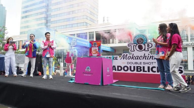seremonial peluncuran top mokachinno double shot