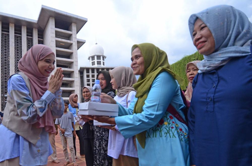 Kolaborasi antara Masjid Istiqlal dan Le Mierale semakin intensif dilakukan di Bulan Ramadan