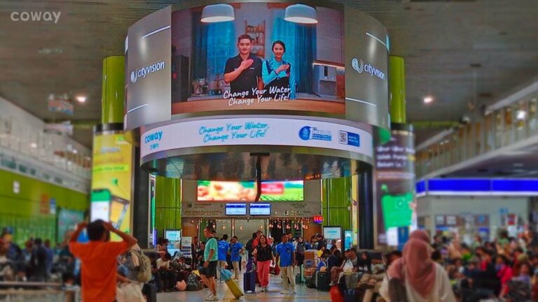 Coway telah memasang 170 unit pemurni air di 41 stasiun kereta api